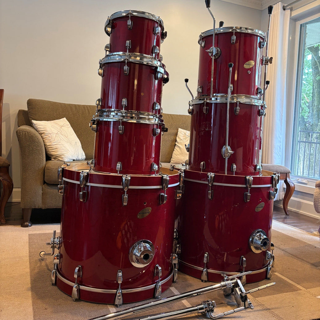 Ludwig Accent CS drum set kit 7 pcs/Ensemble de 7 tambours - used/usagé