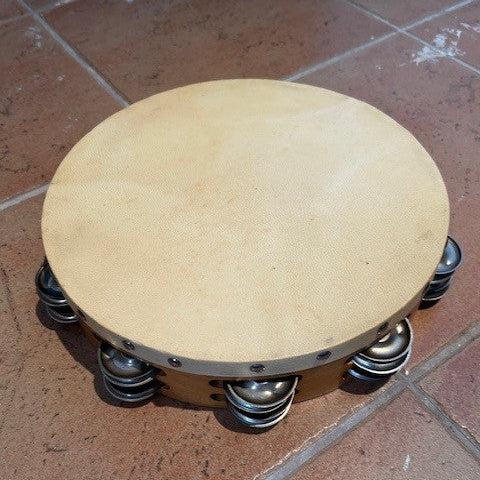 MP tambourine 10 avec peau/tambourine 10 with head - used/usagé