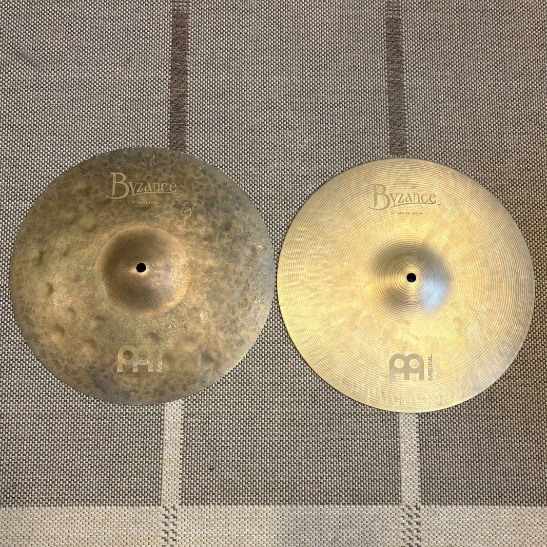 Meinl Byzance Vintage Series Sand Hats 14 B14SAH - used/usagées