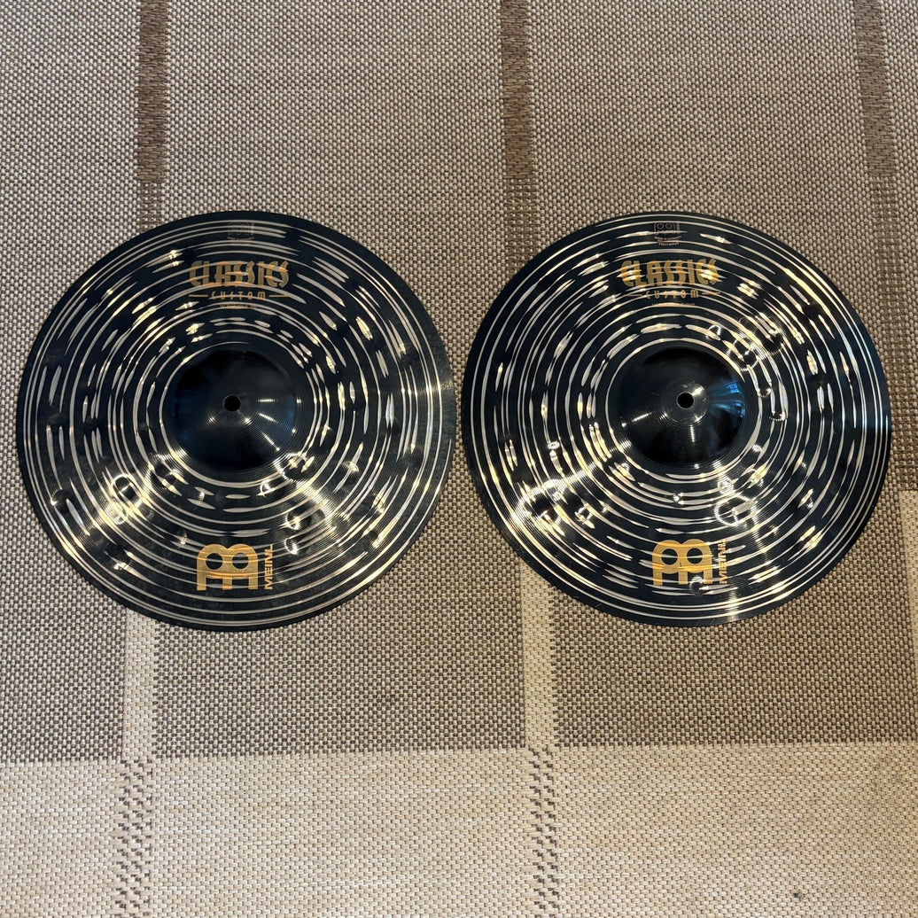 Meinl cymbals Hihat Classics Custom DARK CC14DAH - used/usagées
