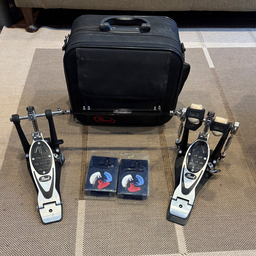 Pearl "Eliminator Redline" Twin Pedal Chain Drive/pédale double à chaine double - used/usagée