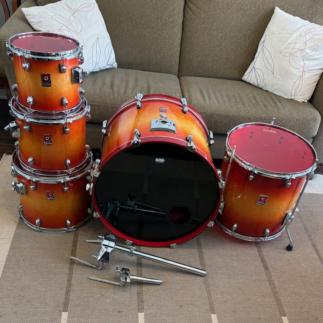 Premier XPK Sunburst drum set kit/Ensemble de tambours - used/usagé