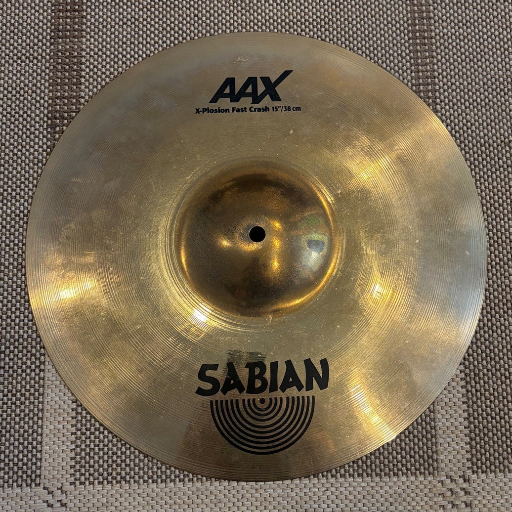 Sabian cymbale AAX plosion Fast Crash 15 - used/usagée