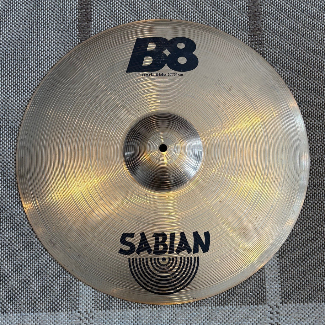 Sabian cymbale b8 ride 20 - used/usagée