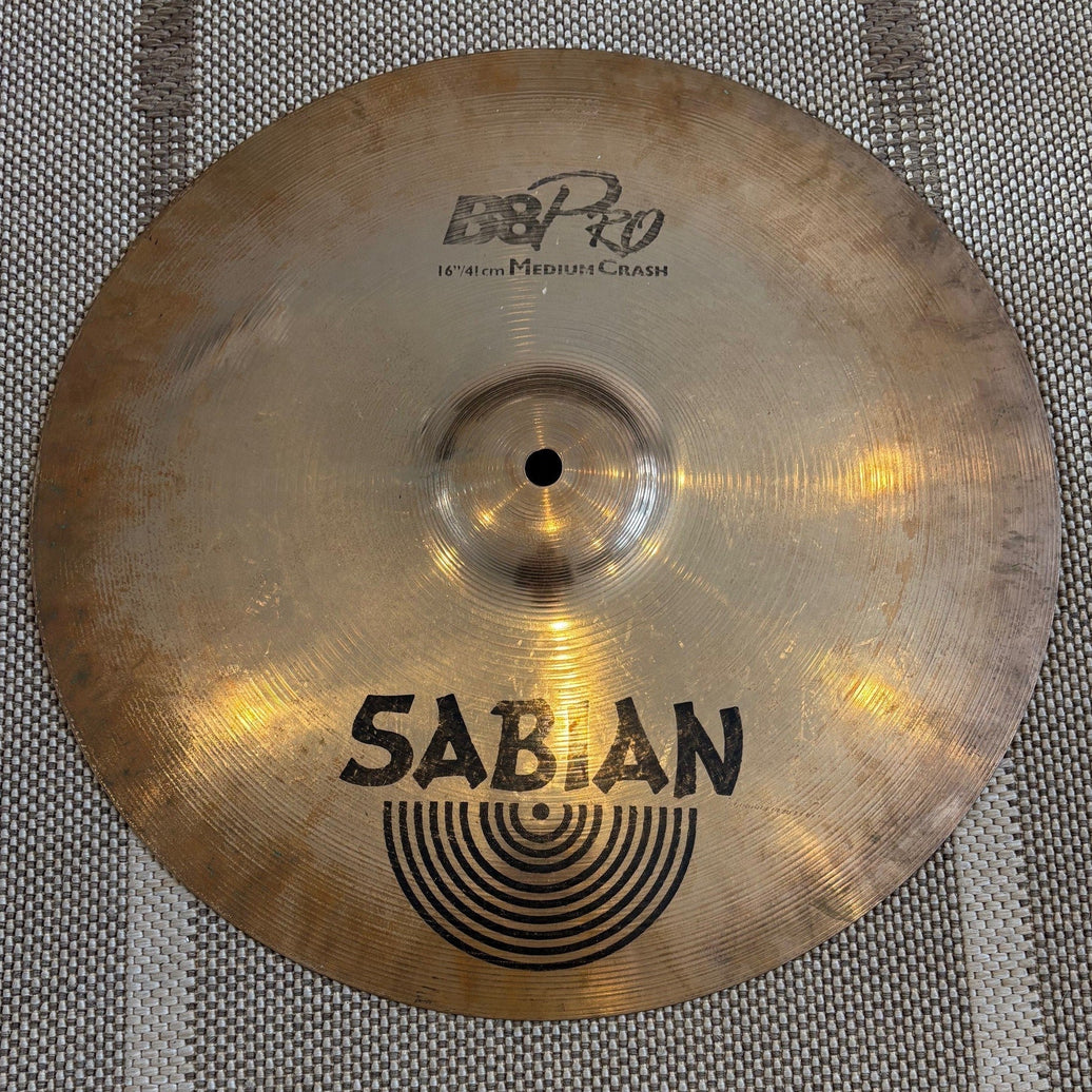 Sabian cymbale crash 16 b8 pro - used/usagée