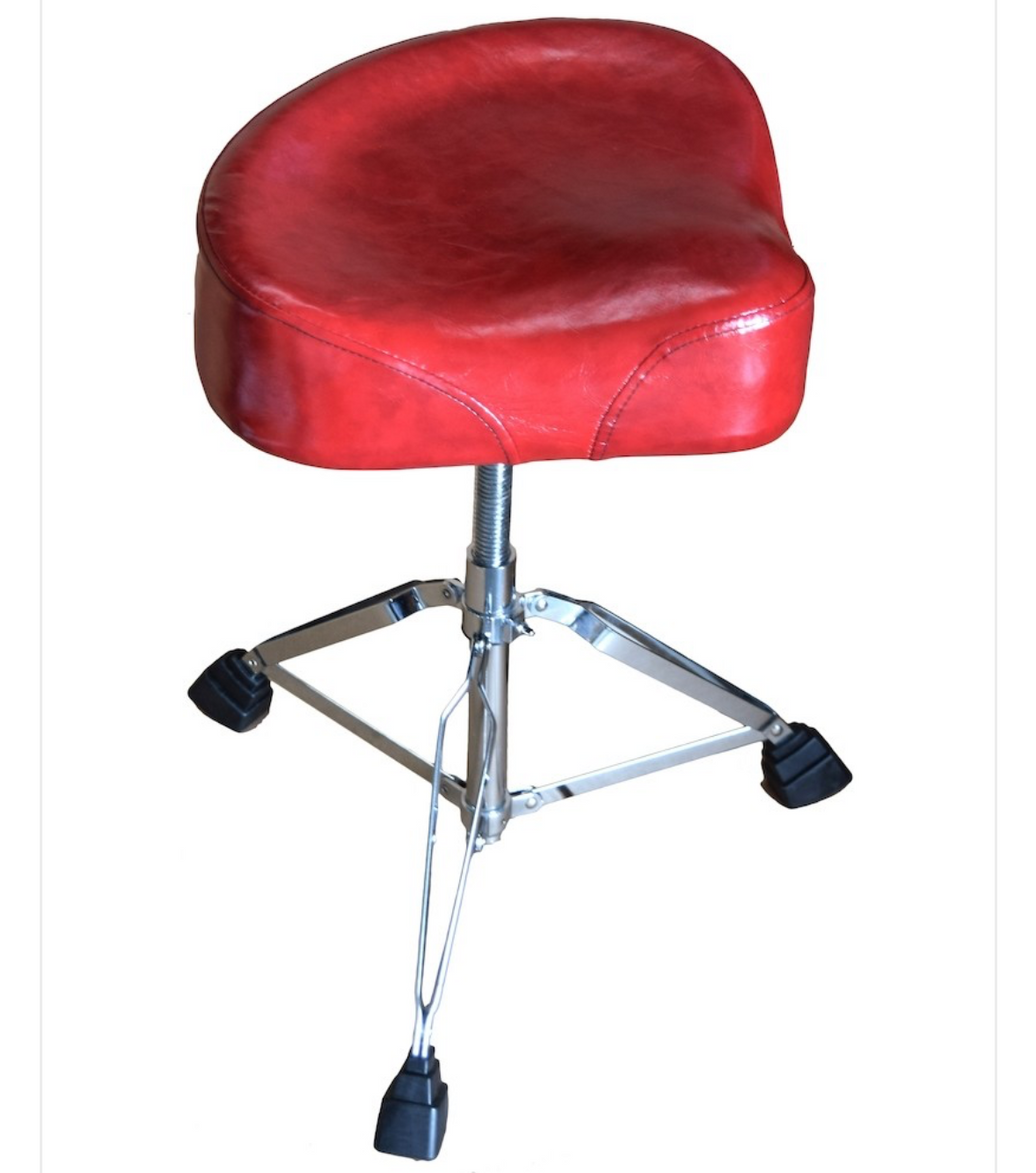 BANC DE DRUM EN CUIR VIPER TFC7002/Rd - neuf/new