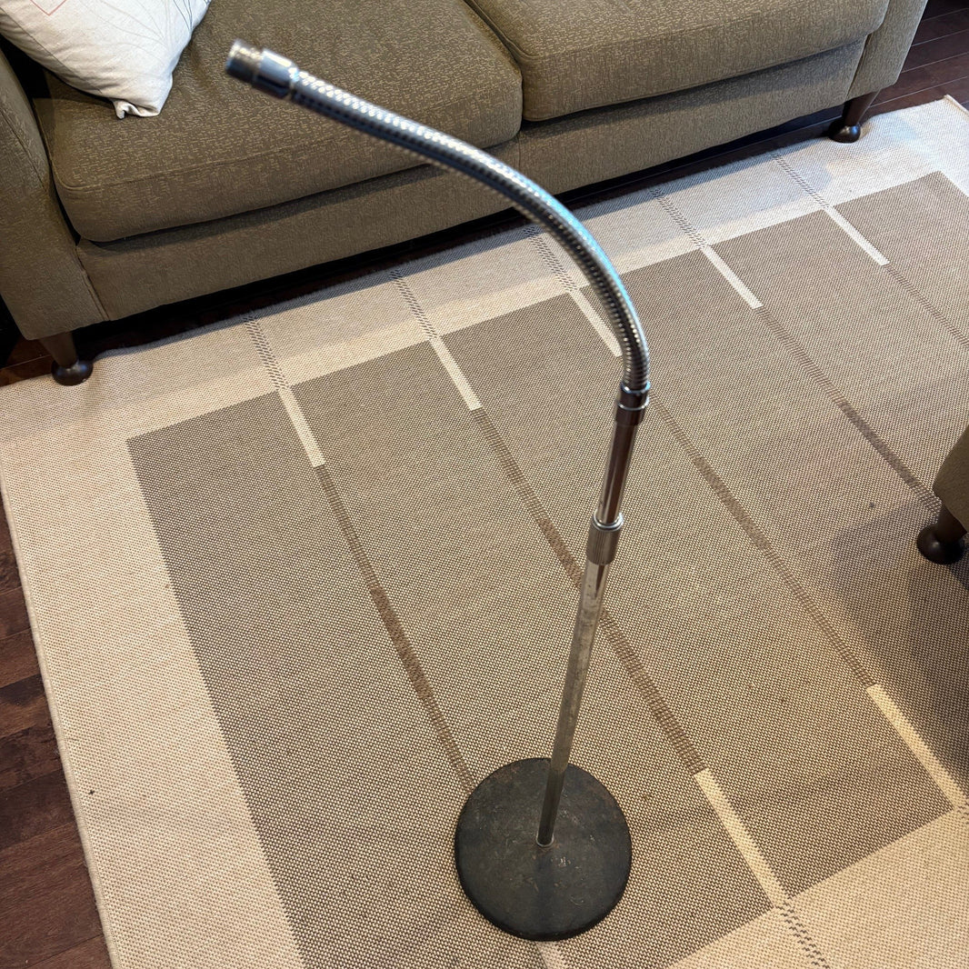 Stand a micro droit avec "goose" neck - used/usagé