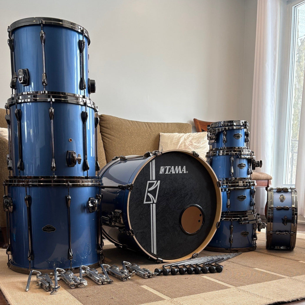 Tama Superstar Cobalt blue Hyperdrive Maple shell/Fûts en Érable - used/usagée