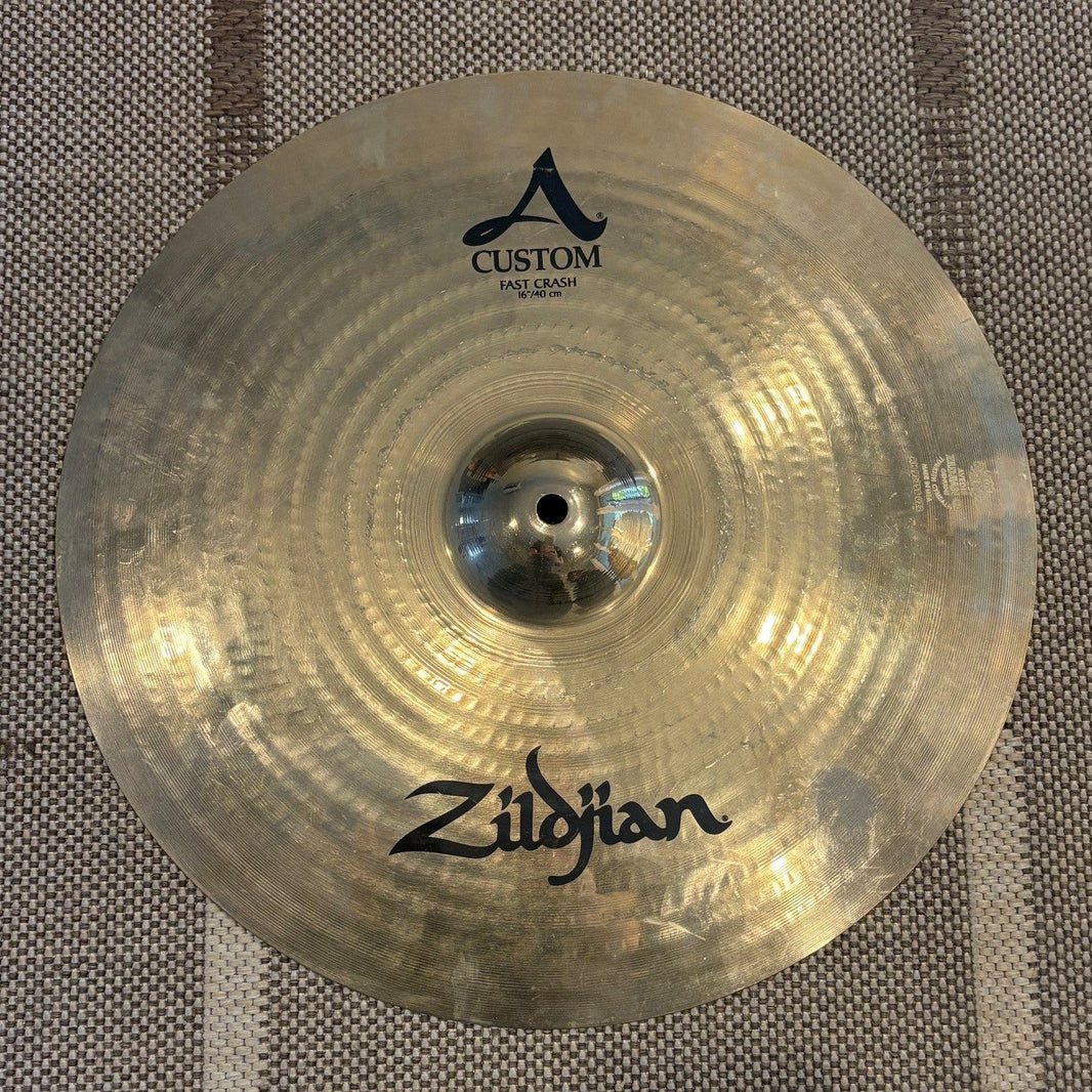 Zildjian Cymbale Fast Crash Custom 16 pouces A20532 - used/usagée