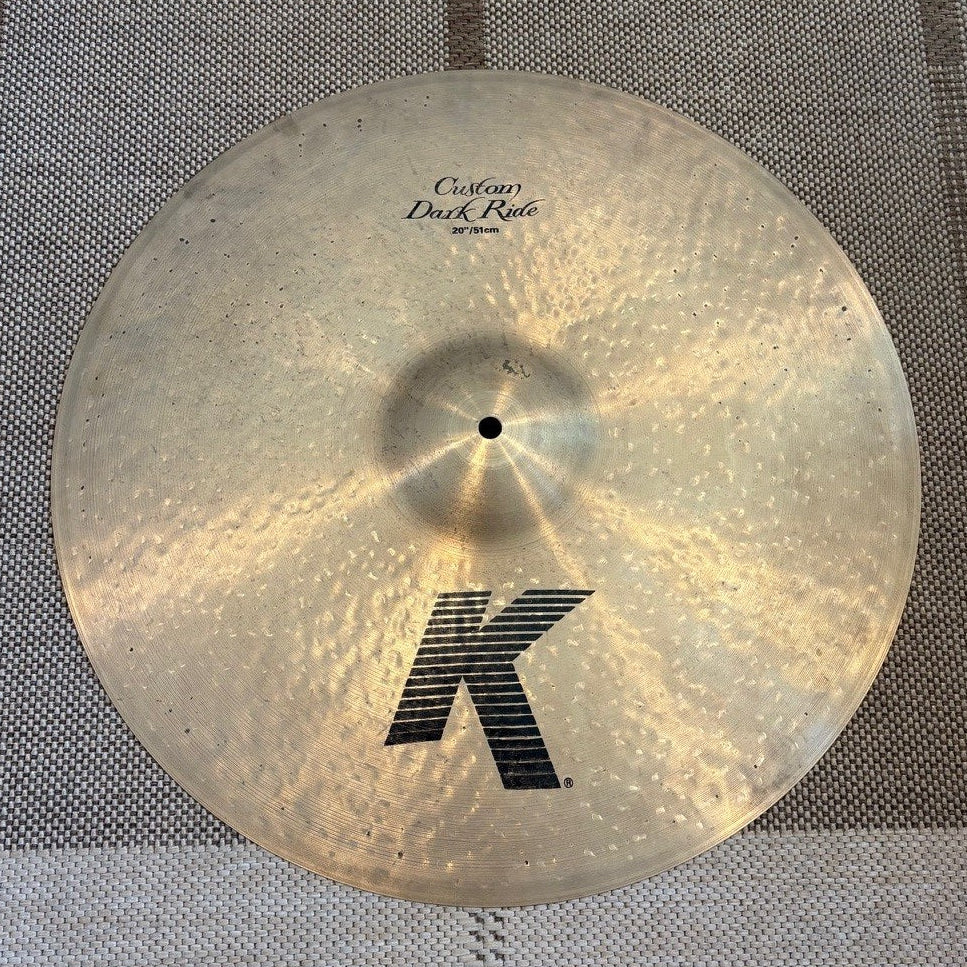 Zildjian K 20 pouces Dark Ride Custom K0965 - used/usagée