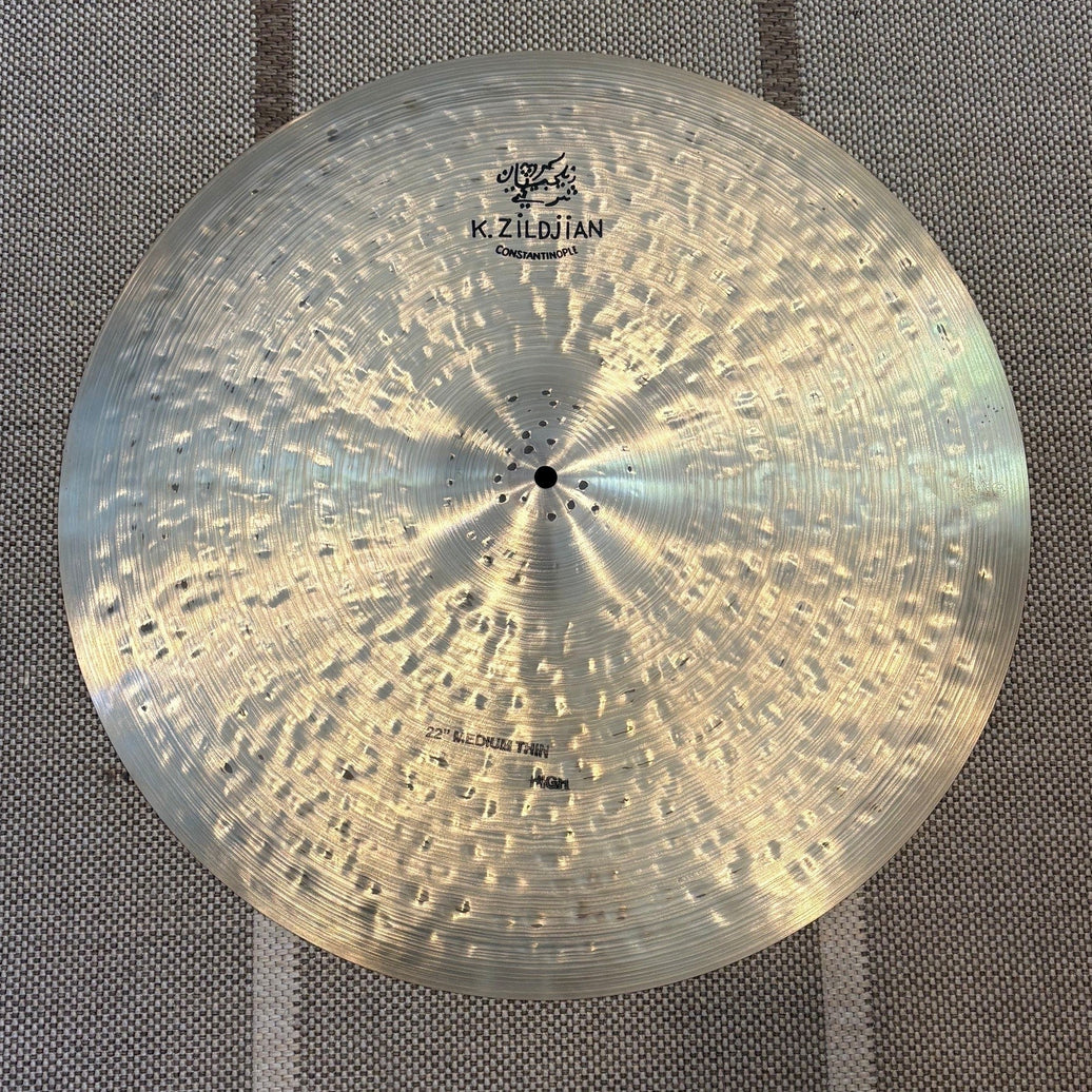 Zildjian cymbale K Constaninople Ride Med Thin High 22 K1121 - used/usagée
