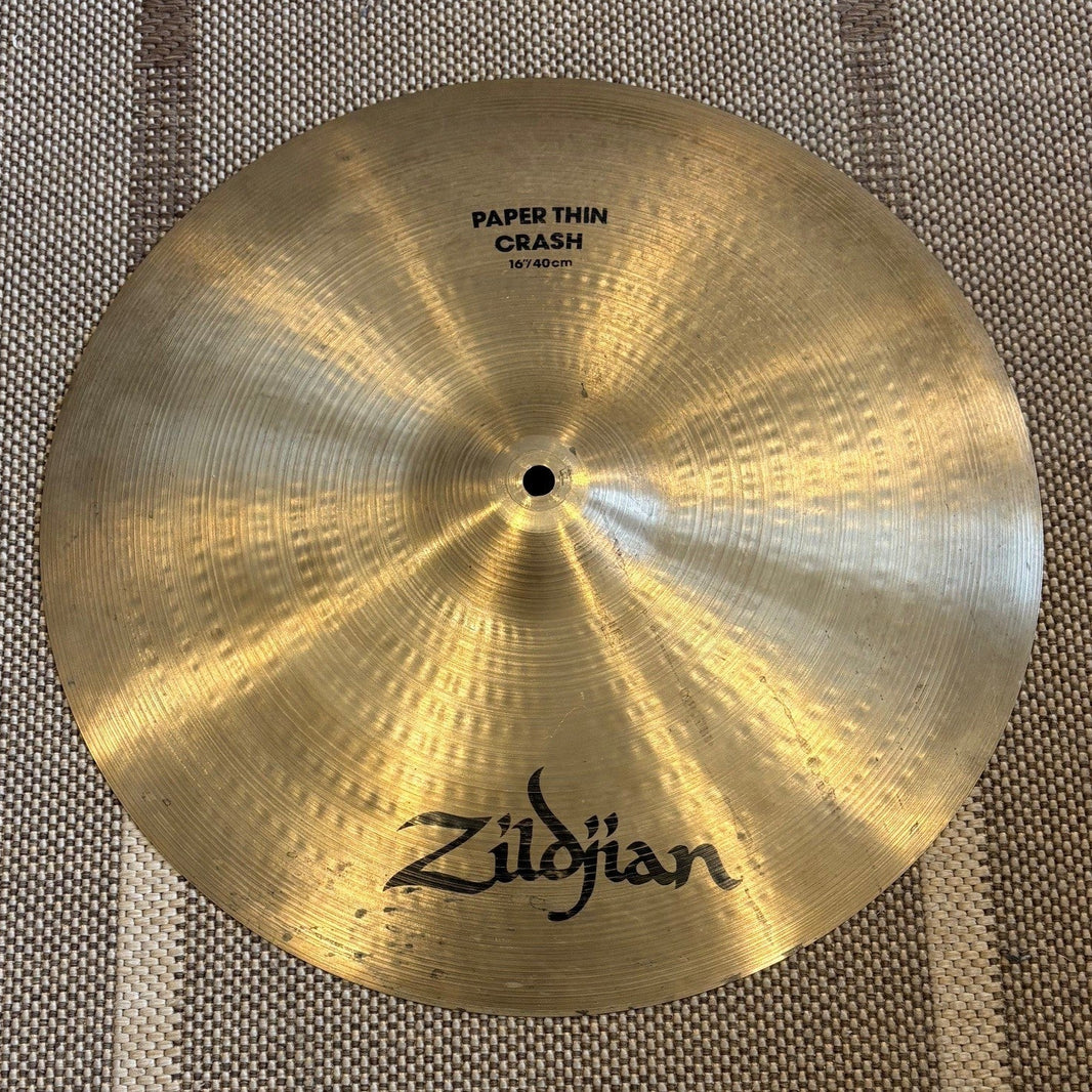 Zildjian cymbale crash 16 Paper Thin - used/usagée