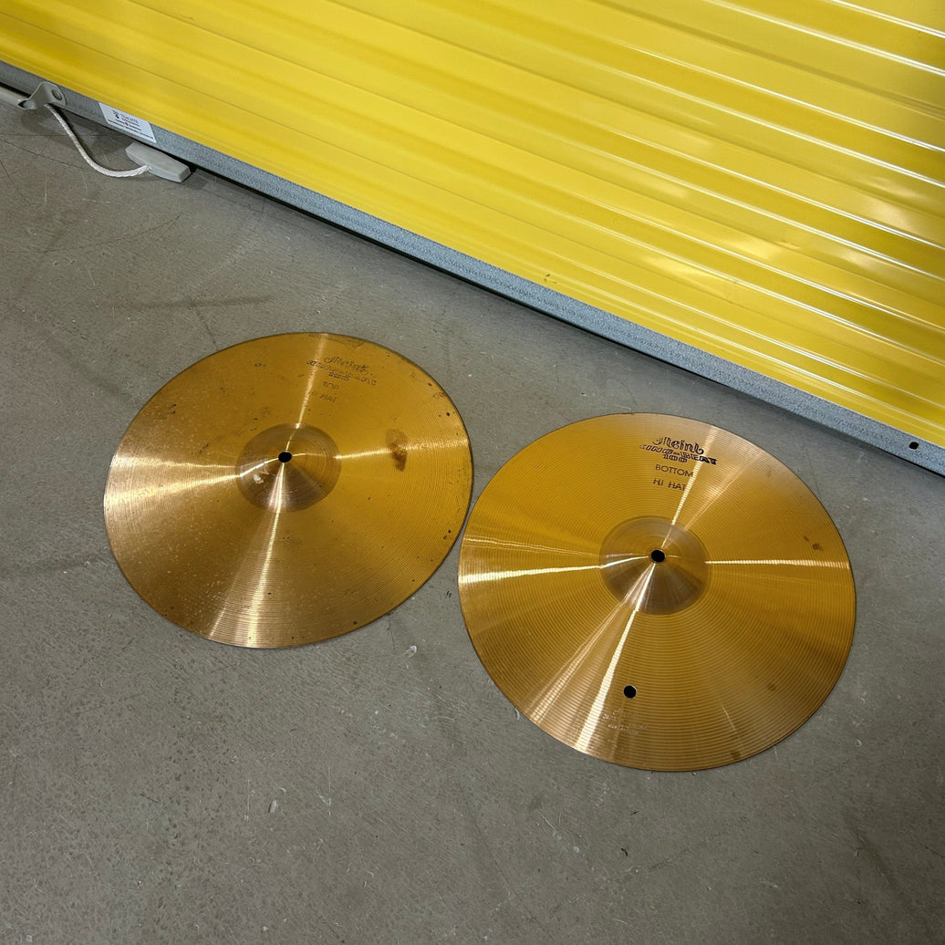 Meinl cymbals hi-hat 14 b8 - used/usagées