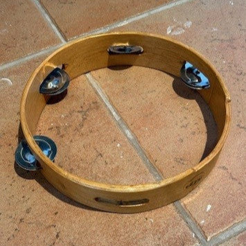 MP tambourine 8 sans peau/Tambourine 8 without head - used/usagé