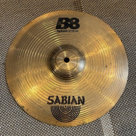 Sabian cymbale splash 12 b8 - used/usagée