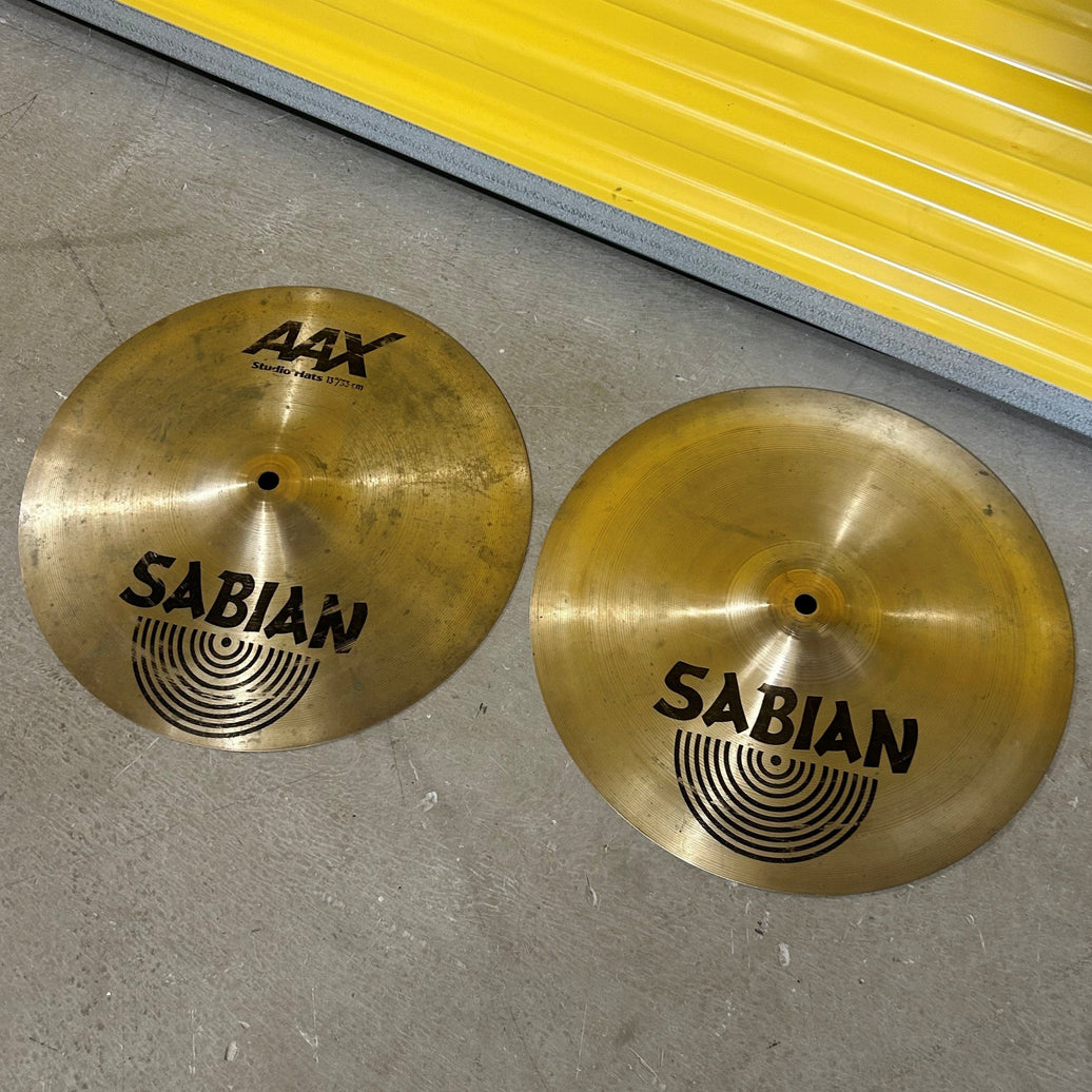 Sabian cymbales aax studio hat 13 - used/usagées