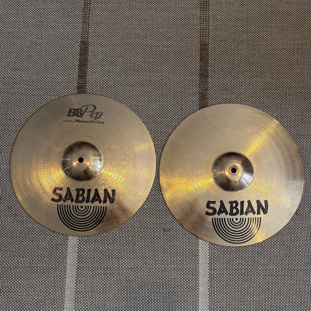 Sabian cymbales b8 pro 14 hi-hat - used/usagées