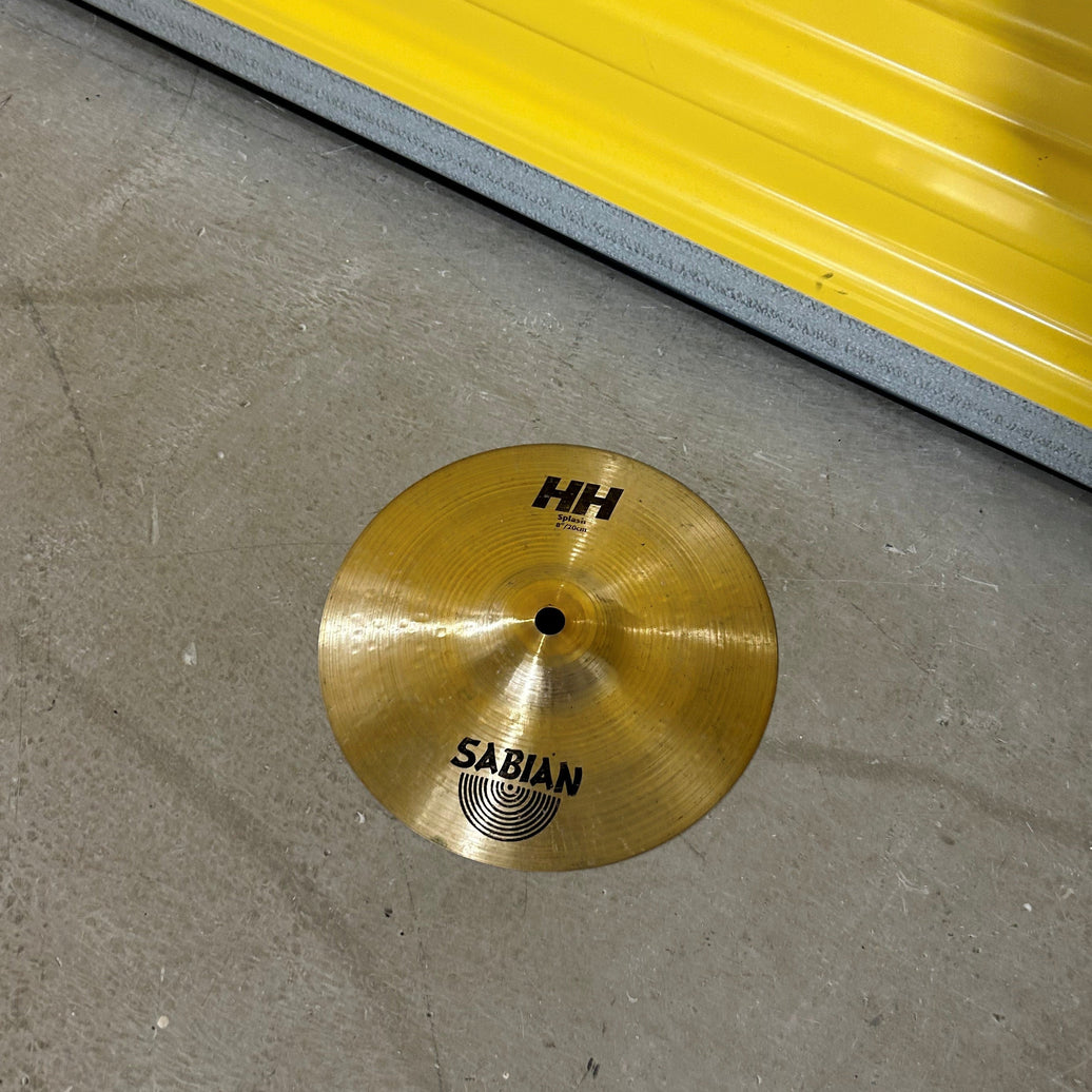Sabian cymbal splash HH 8 - used/usagée