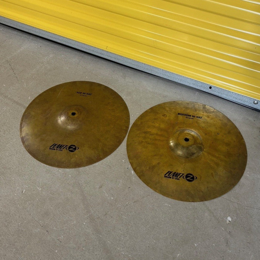 Zildjian-cymbales planet z 14 hi-hat brass/laiton - used/usagées