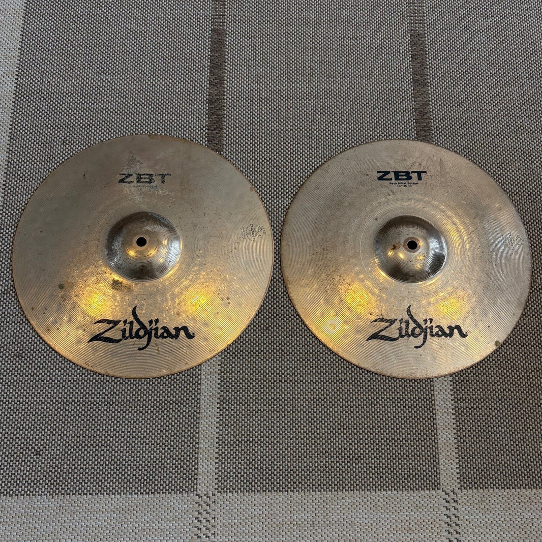 Zildjian cymbales zbt rock hi-hat 14 - used/usagées