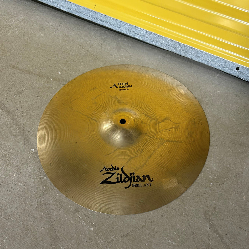 Zildjian cymbale thin crash 15 avedis - used/usagée