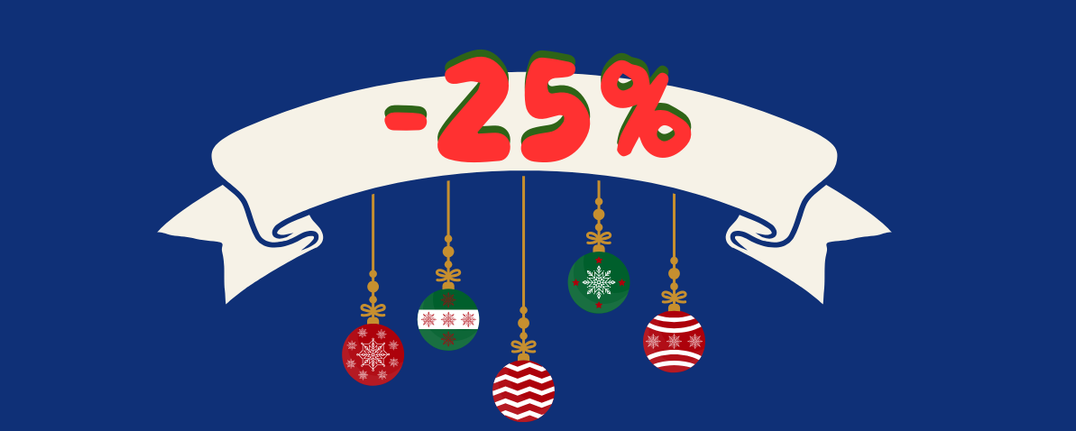 Articles à 25% de rabais