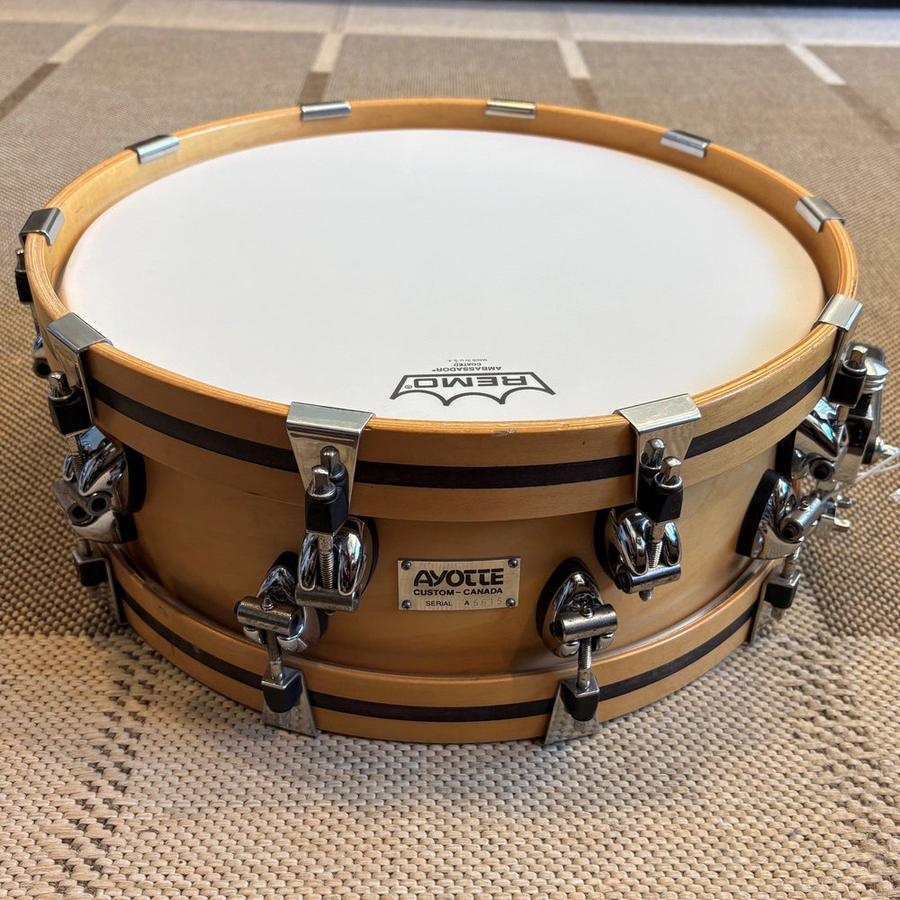 Ayotte custom snare drum 14x5 / Caisse claire 14x5 - used/usagée