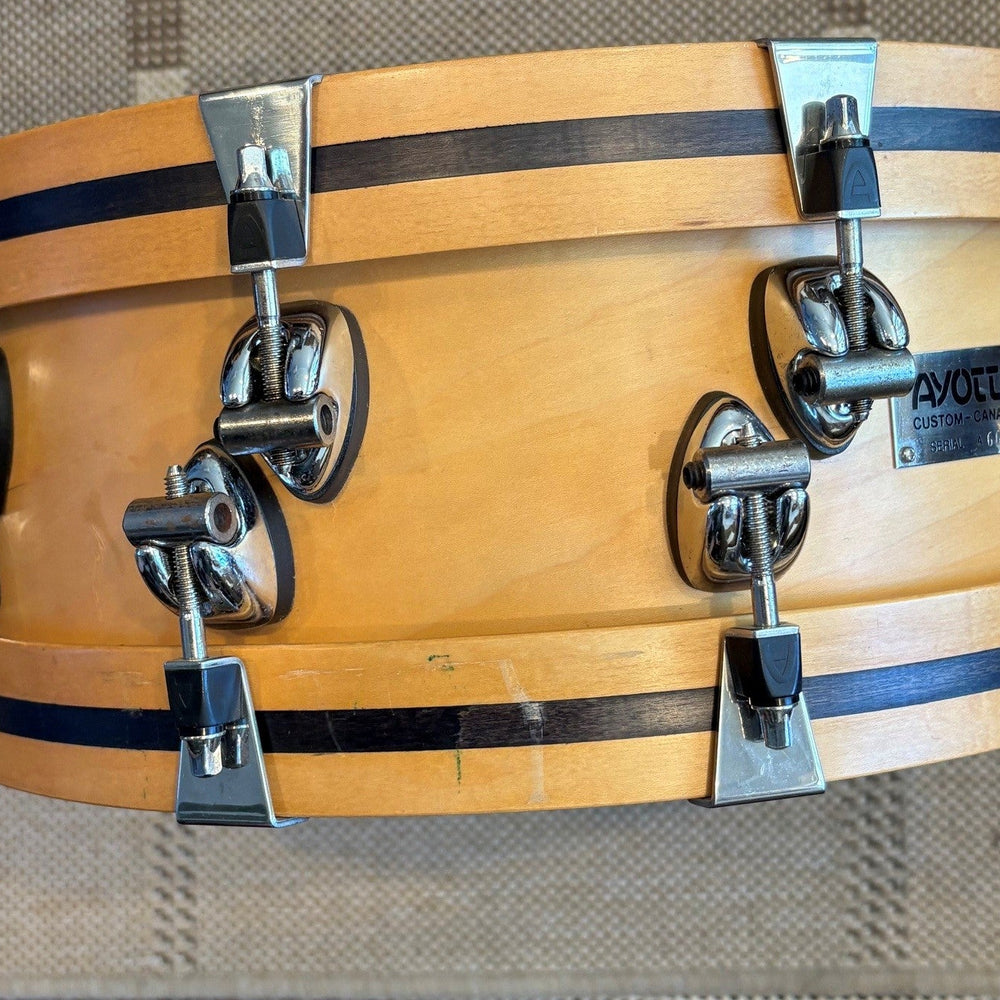 Ayotte custom snare drum 14x5 / Caisse claire 14x5 - used/usagée