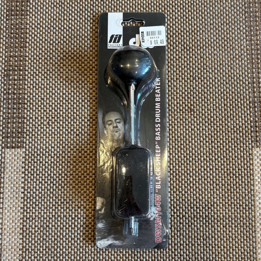 DW Drums SM104W Black Sheep Beater Bass Drum Beater