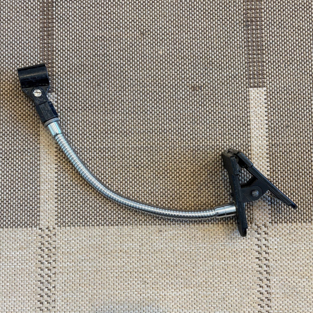 Dixon Micro phone goose neck clip - used/usagé
