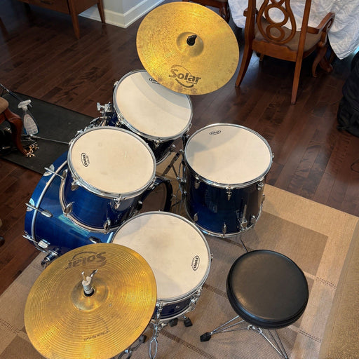Fort drum set kit mahoganyBatterie en Acajou - used/usagé