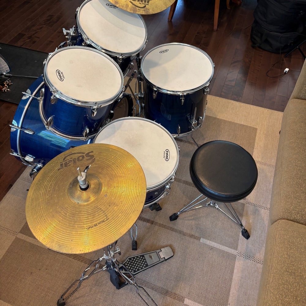 Fort drum set kit mahoganyBatterie en Acajou - used/usagé