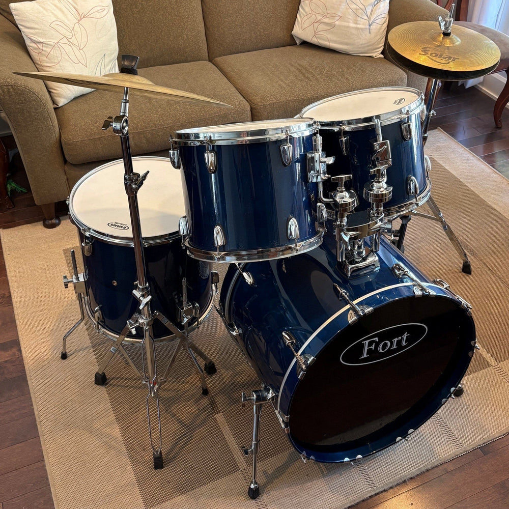 Fort drum set kit mahoganyBatterie en Acajou - used/usagé