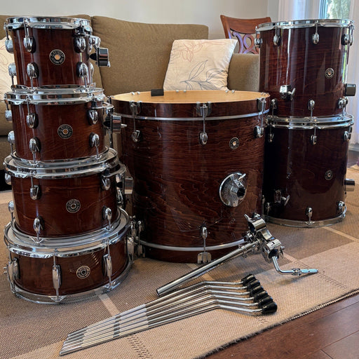 Gretsch Drums Ensemble 7 fûts Catalina Maple fini Walnut Glaze CM1-E826P-WG - used/usagé