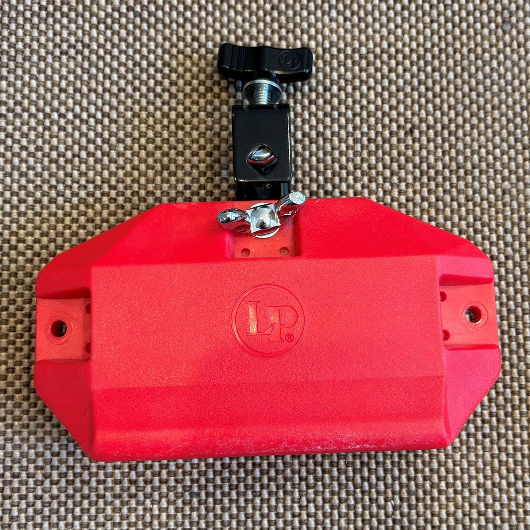 Latin Percussion Jam Block with Bracket/avec attache Medium Pitch LP1207 - used/usagé