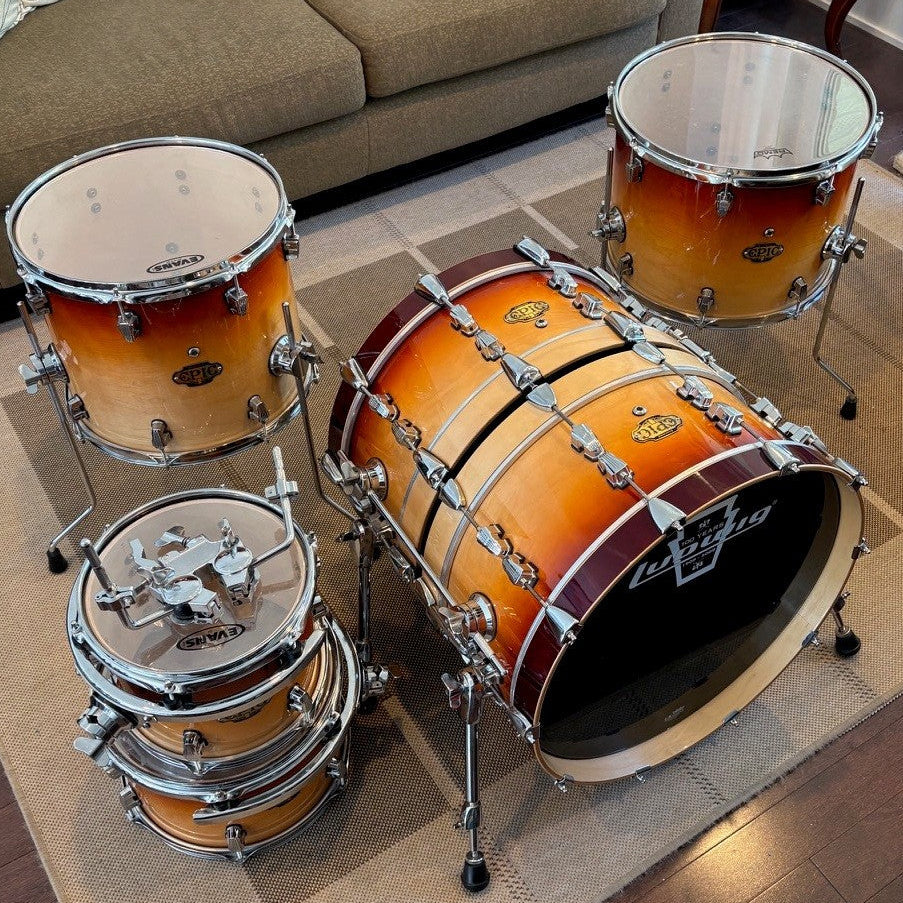 Ludwig Epic Drum Set kit 5 pcs/ensemble de 5 mcx tambours - used/usagé