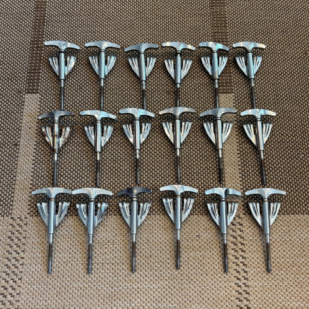 Ludwig Vintage T-rods and claws (18) - used/usagés