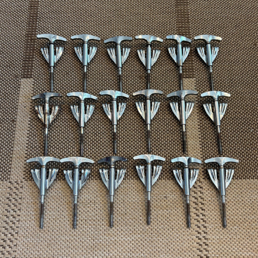 Ludwig Vintage T-rods and claws (18) - used/usagés