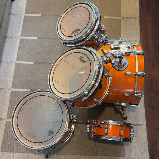 Ludwig drum set accent 5 pcs/batterie 5 morceaux orange - used/usagé