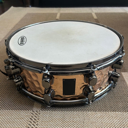 Mapex Black Panther Snare drum 14x5.5 Hammered Bronze - used/usagé