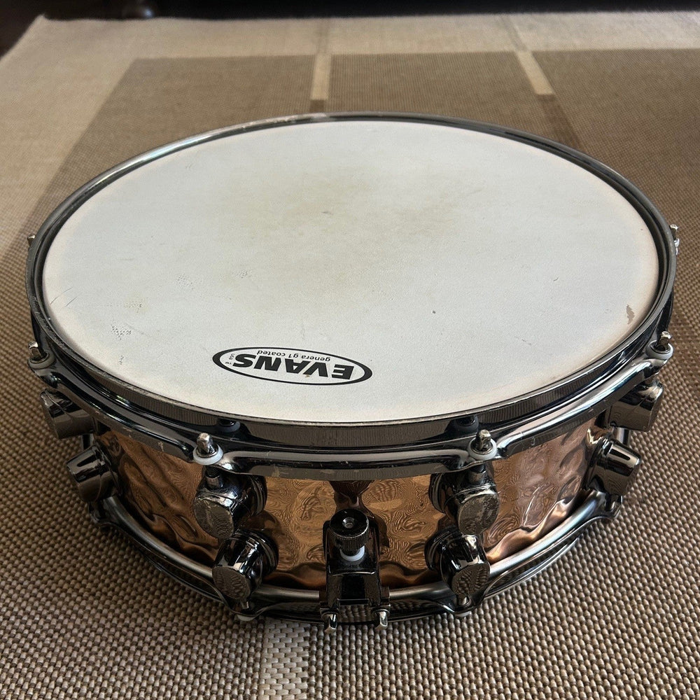 Mapex Black Panther Snare drum 14x5.5 Hammered Bronze - used/usagé
