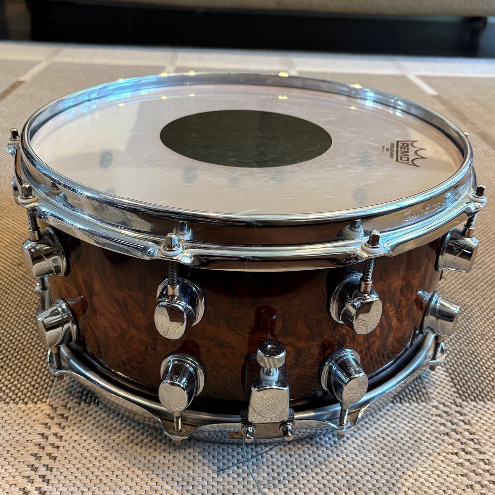 Mapex Black Panther Exotic Maple Snare Drum 14x6.5 Walnut Burst/Caisse claire - used/usagée