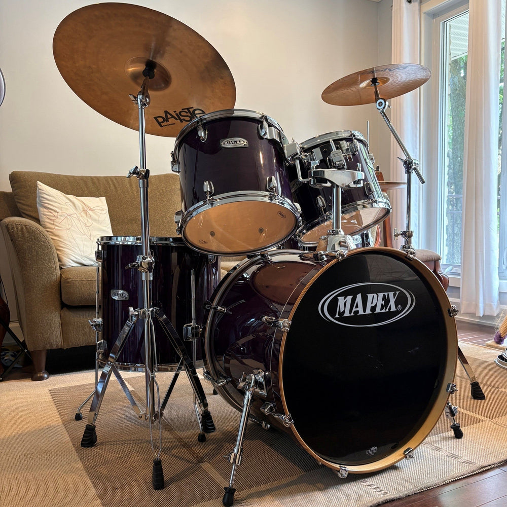 Mapex Drum set M Birch serie 5 PCS Pulple/Batterie en bouleau 5 MCX Mauve - used/usagée