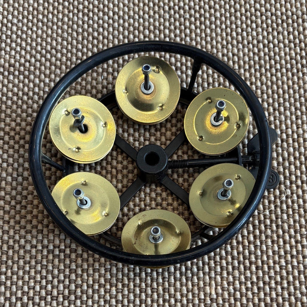 Meinl Percussion THH1B-BK Hi Hat Tambourine, Single Brass - used/usagée