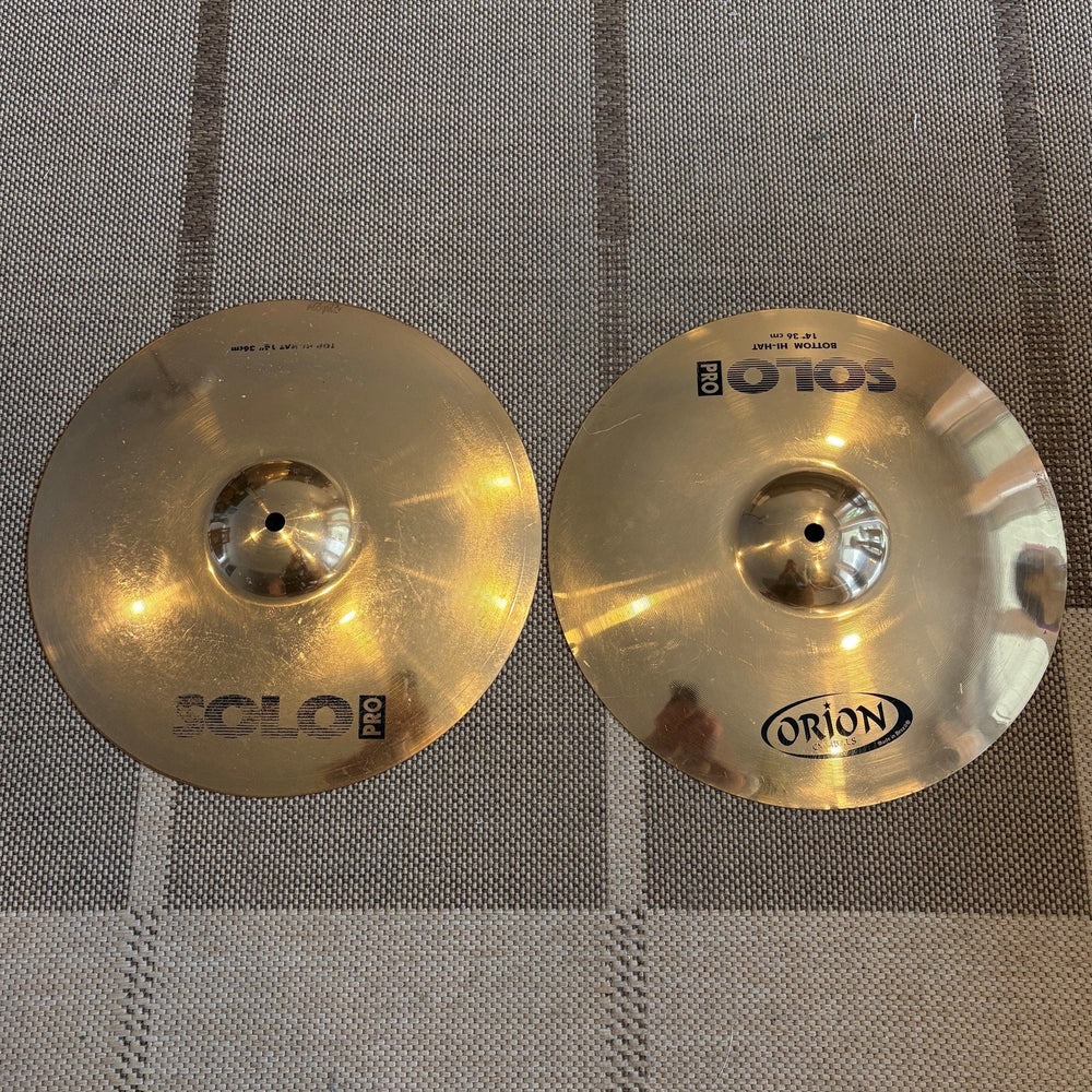 Orion cymbals Solo pro hi-hat 14 - used/usagées