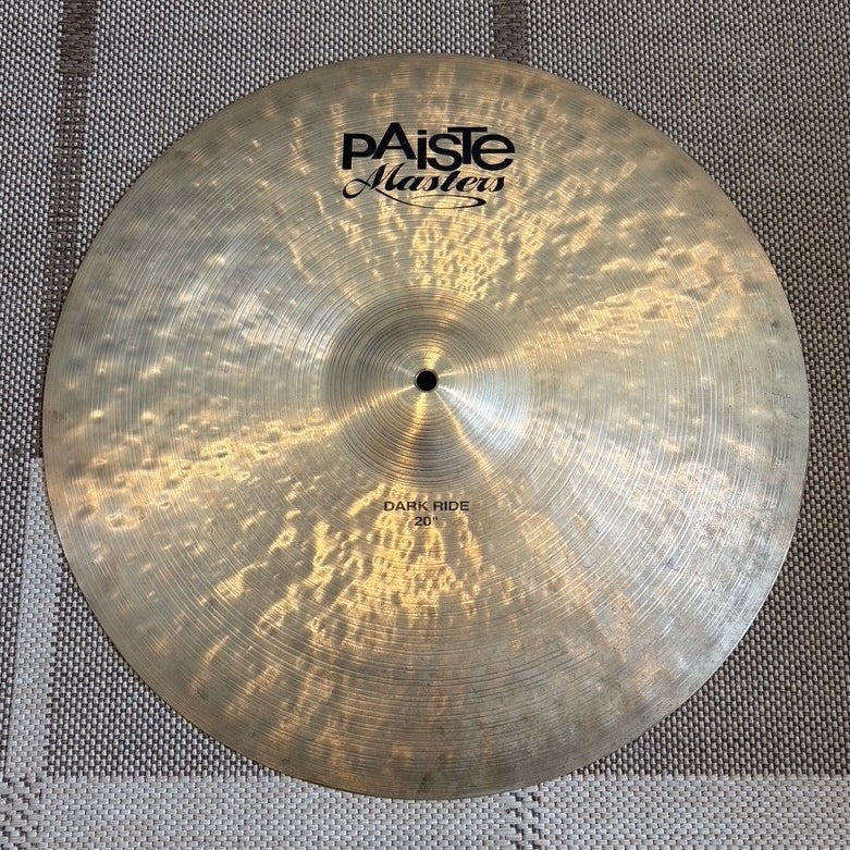Paiste cymbale Ride 20 Masters - used/usagée