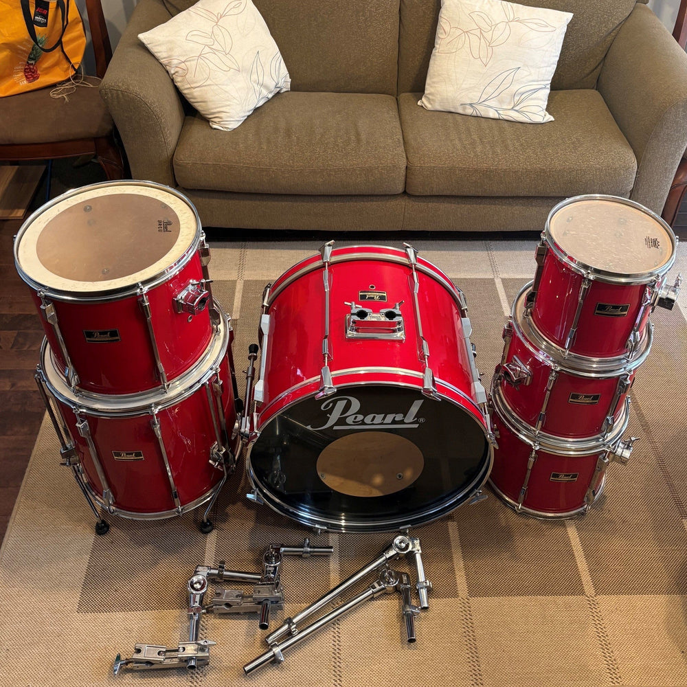 Pearl Export Kit 6 pcs / ensemble de 6 mcx Rouge - used/usagée