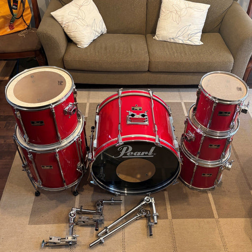 Pearl Export Kit 6 pcs / ensemble de 6 mcx Rouge - used/usagée