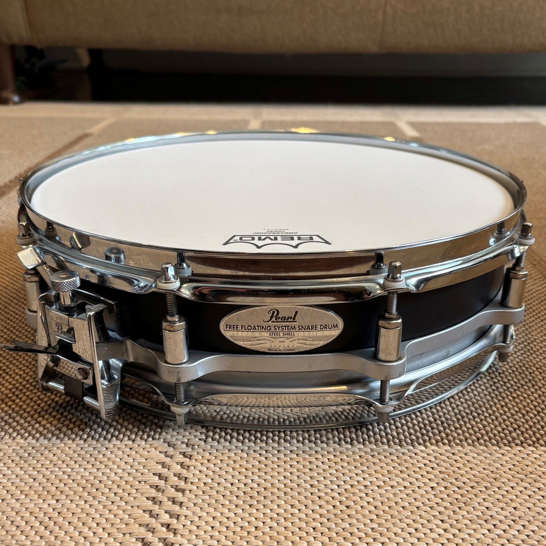 Pearl Free Floating Stainless Steel Piccolo Snare Drum/ Caisse claire FTSS-1435 - used/usagée