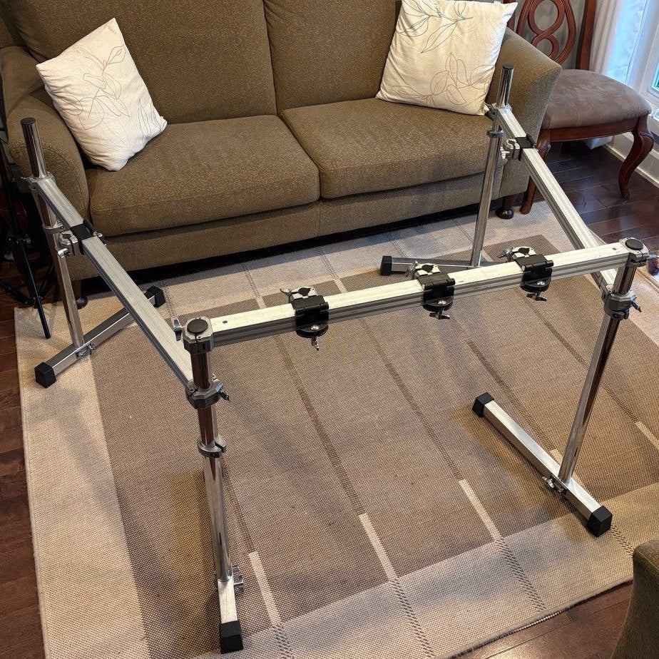 Pearl Icon rack straight 3 sides  Drum Rack/ Support de batterie droit à 3 côtés - used/usagé